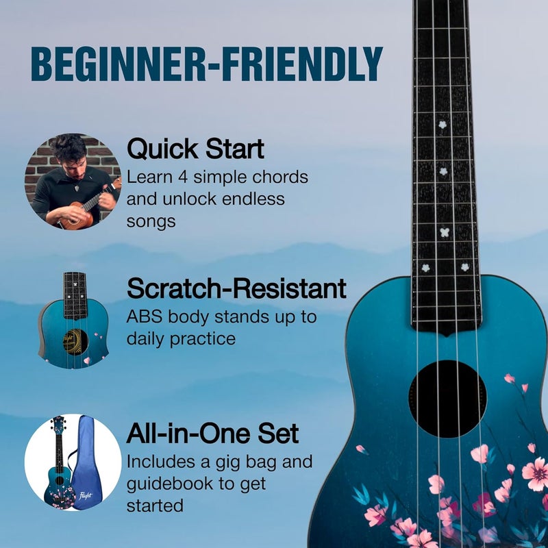 FLIGHT Sakura Soprano Travel Ukuele - Image 2